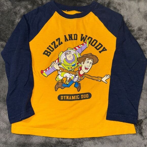 5t Disney jumping beans buzz and woody long sleeve T-shirt - Picture 1 of 1